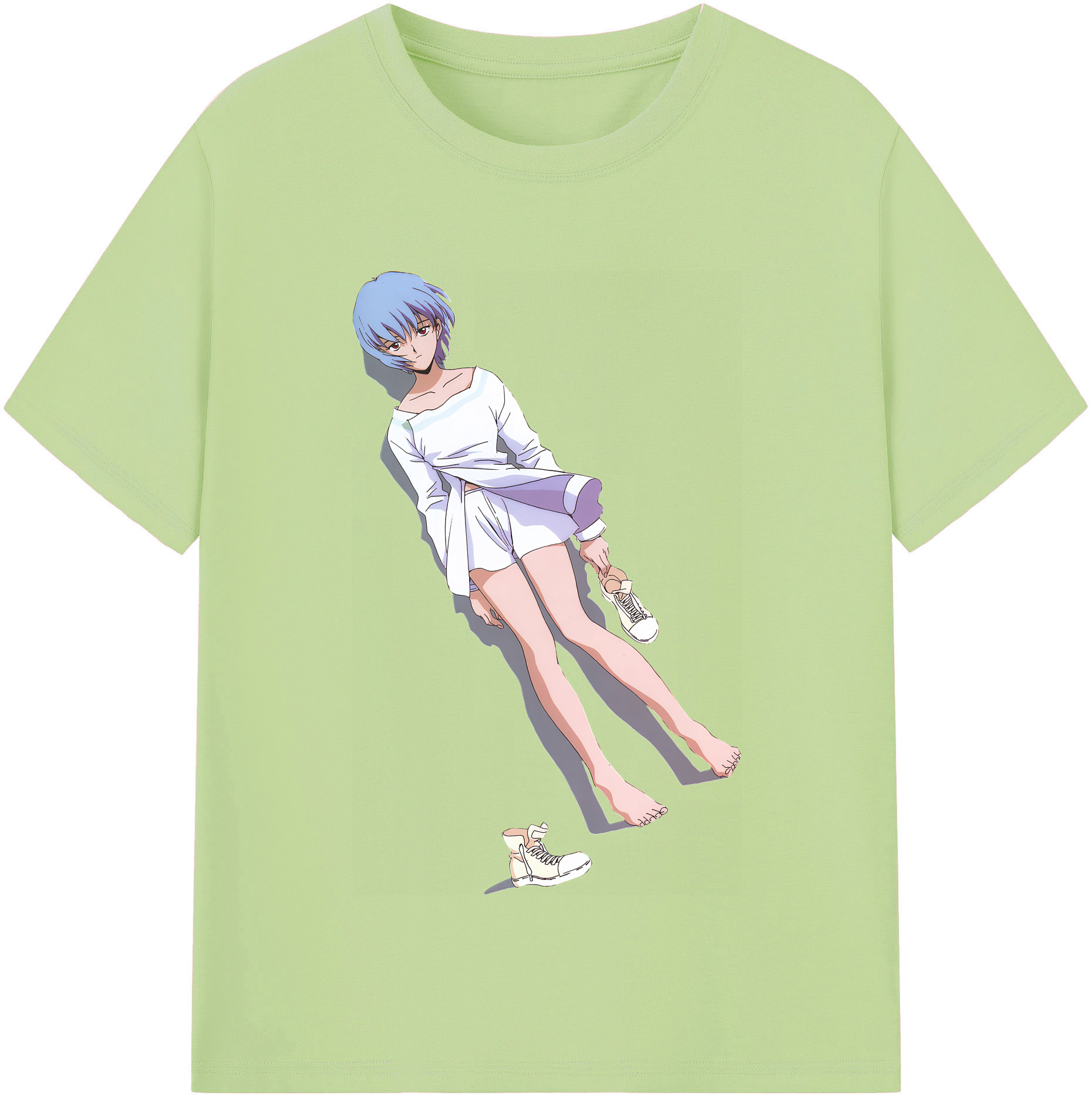 （画像用） EVA 新世紀エヴァンゲリオン 綿100％半袖Tシャツ（フロントプリント）